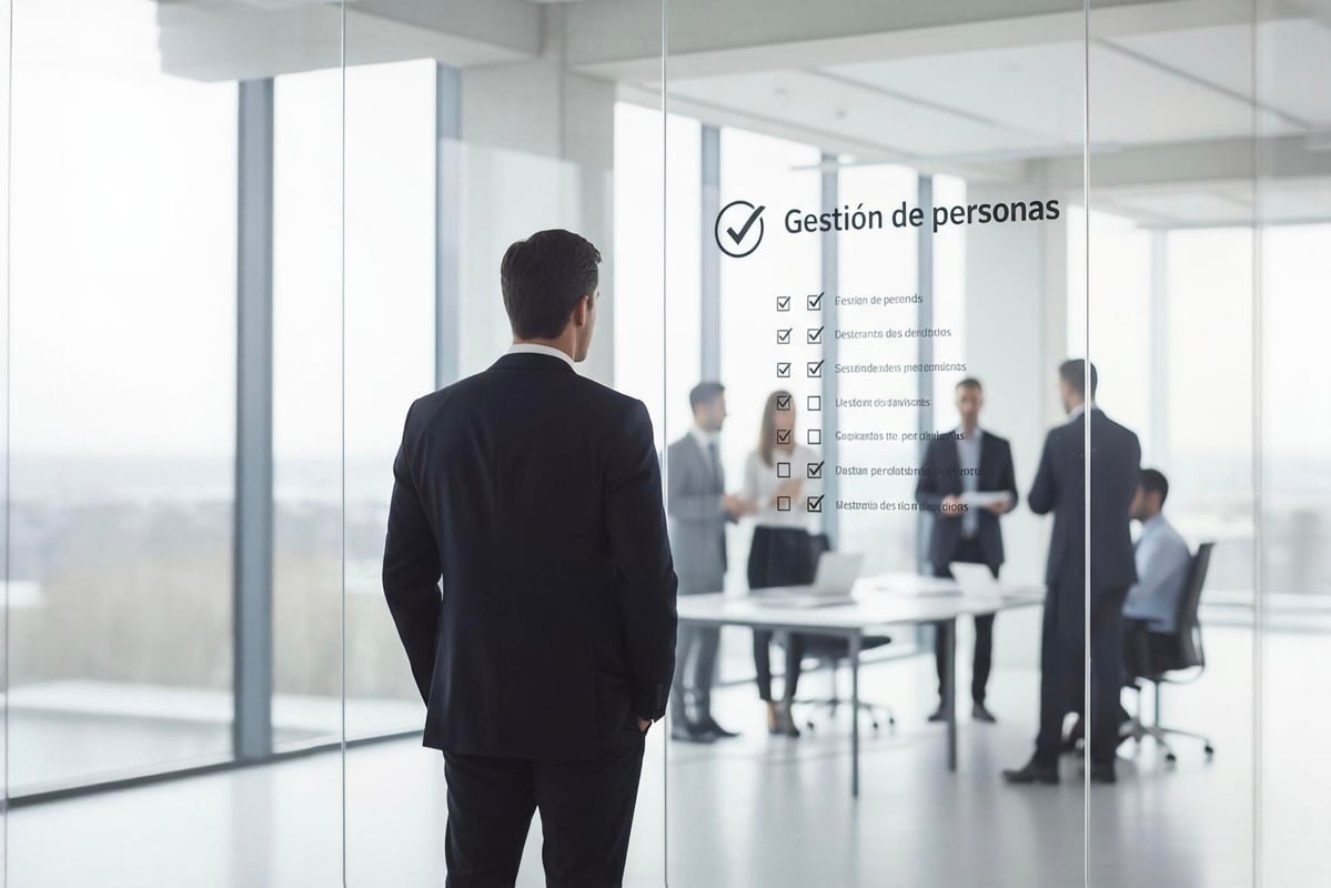 El 2026 exigirá coherencia entre estrategia, personas y ejecución. Fotocomposición Gestión - Perplexity