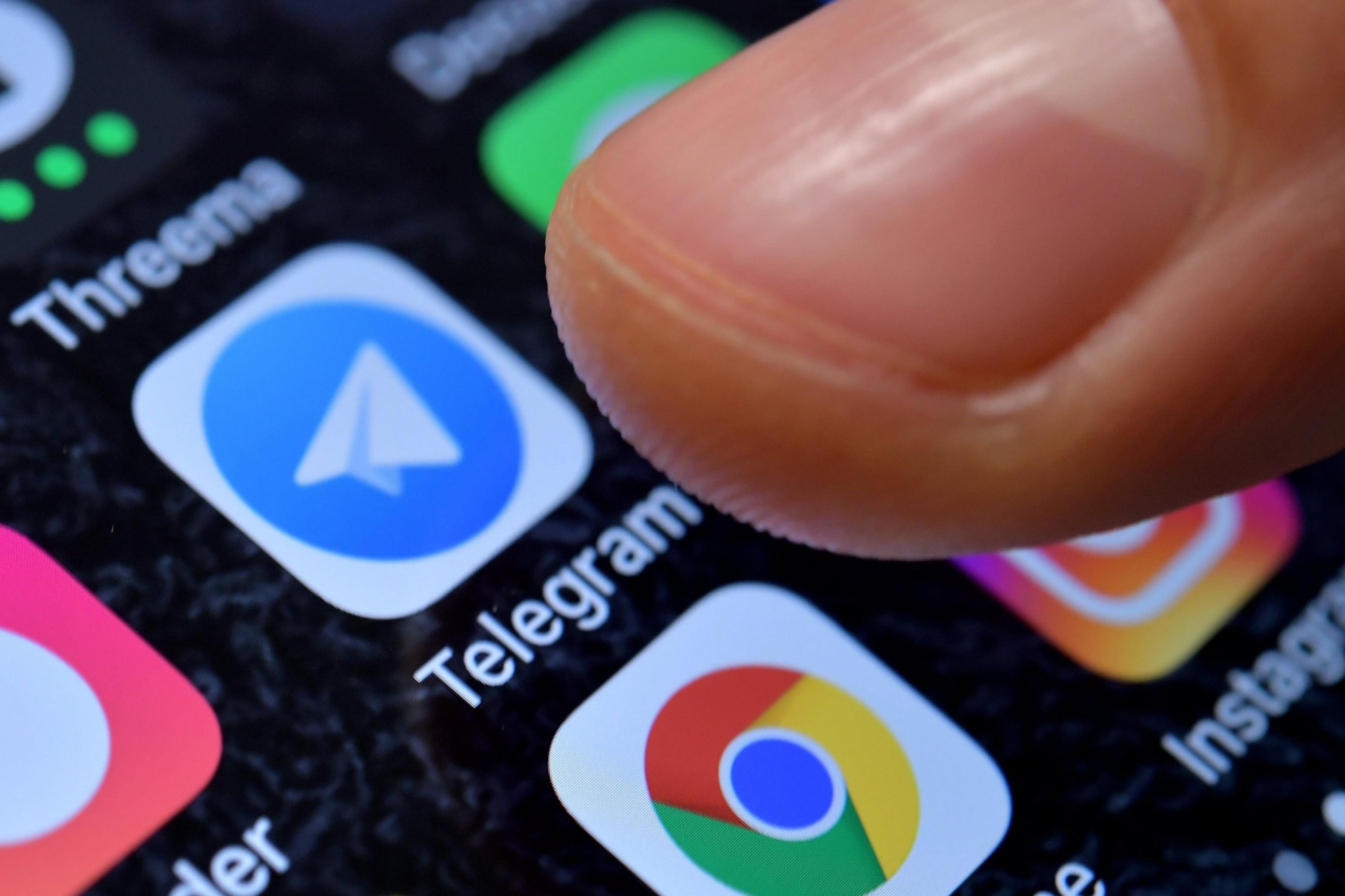 Telegram. (Foto: EFE)