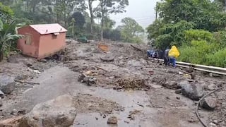 Cajamarca: 35 distritos en riesgo por posibles deslizamientos y huaicos debidos a El Niño