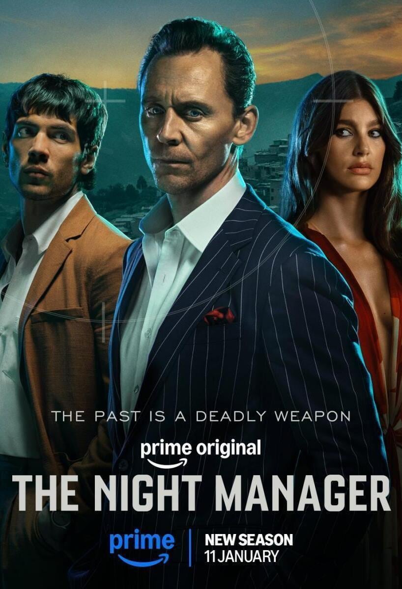 El póster de la temporada 2 de "The Night Manager", serie basada en la obra homónima de John le Carré (Foto: BBC One / Amazon Prime Video)