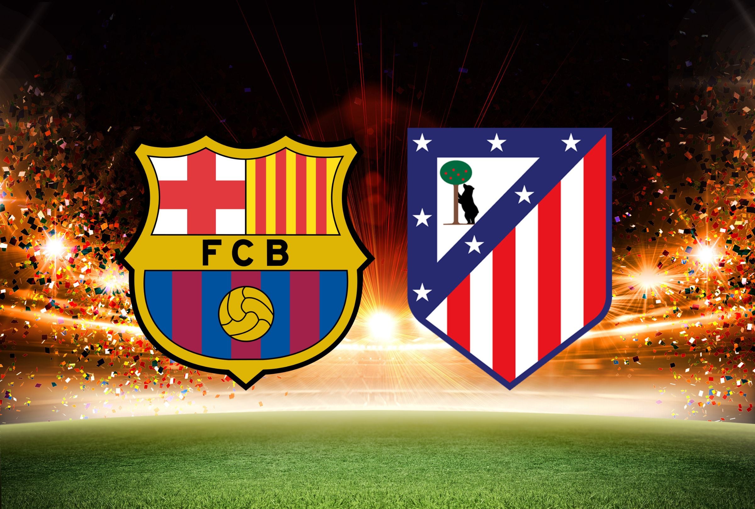 Revisa esta nota para que sepas en qué canal transmiten el FC Barcelona vs. Atlético Madrid EN VIVO por LaLiga 2026. (Foto: Composición Gestión Mix)