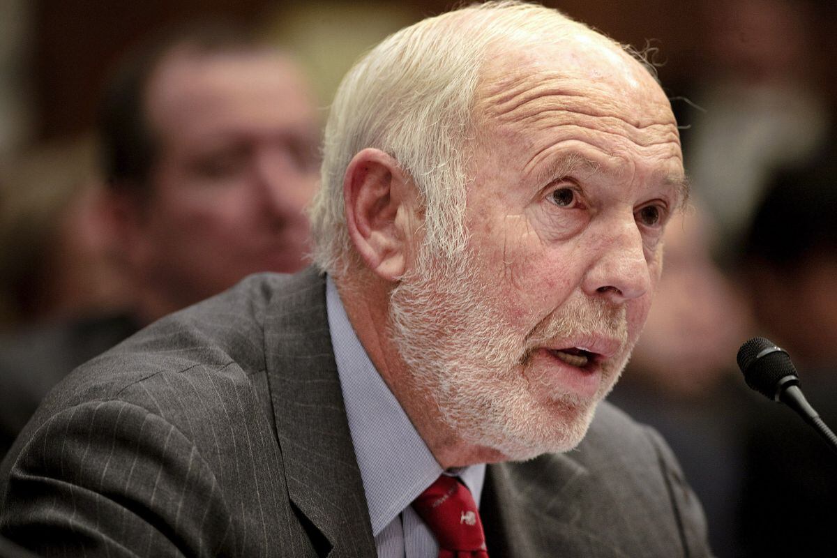 Jim Simons. Foto: Brenden Smialowski/AFP via Getty Images
