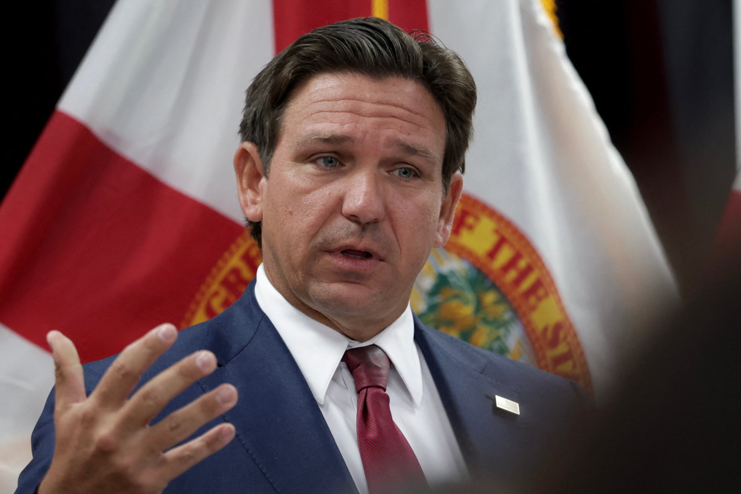 El gobernador Ron DeSantis aprobó esta ley el pasado 12 de junio (Foto: AFP)
