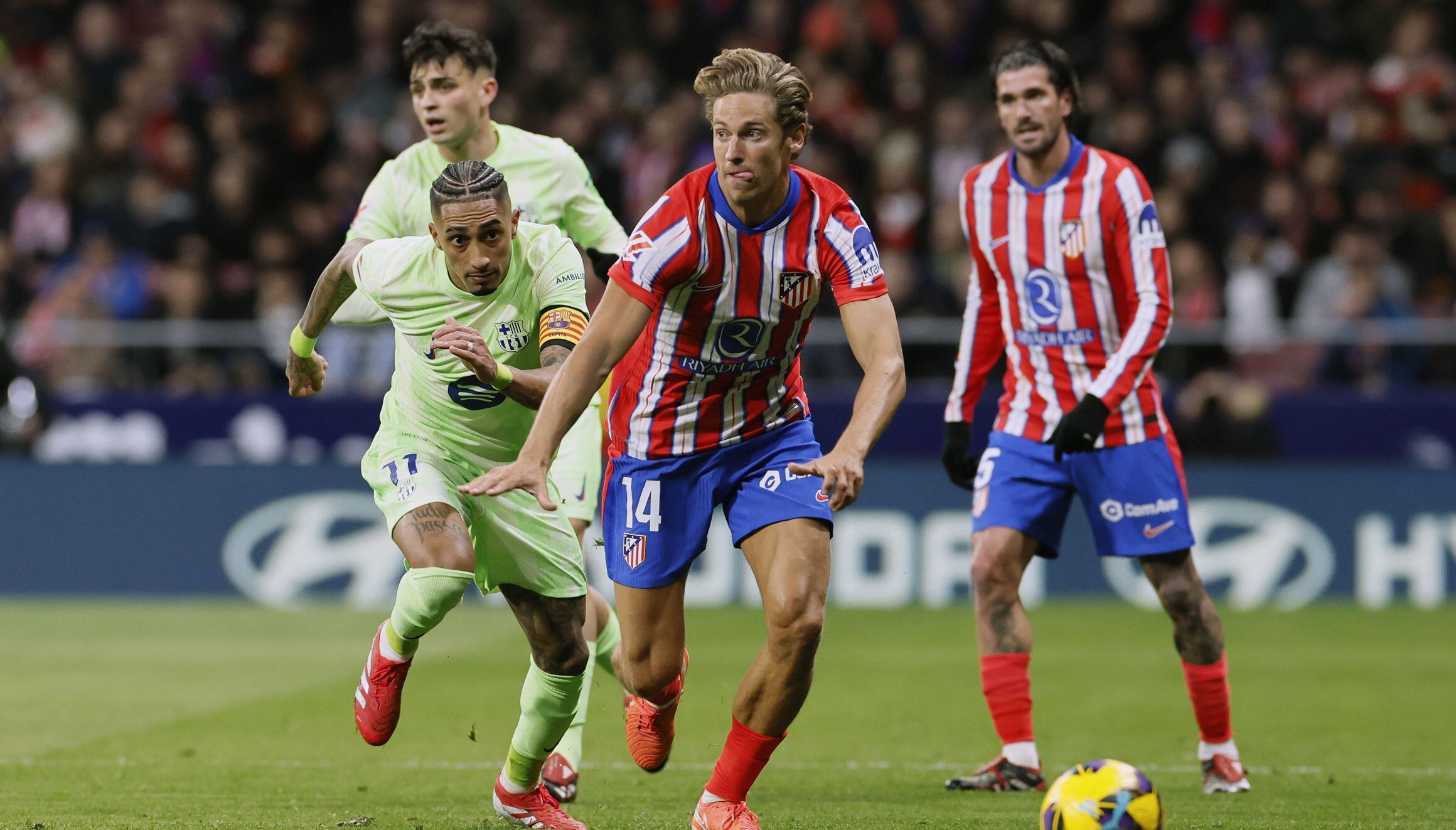 FC Barcelona venció por 4-2 al Atlético de Madrid por la fecha 28 de LaLiga de España. (Foto: EFE)