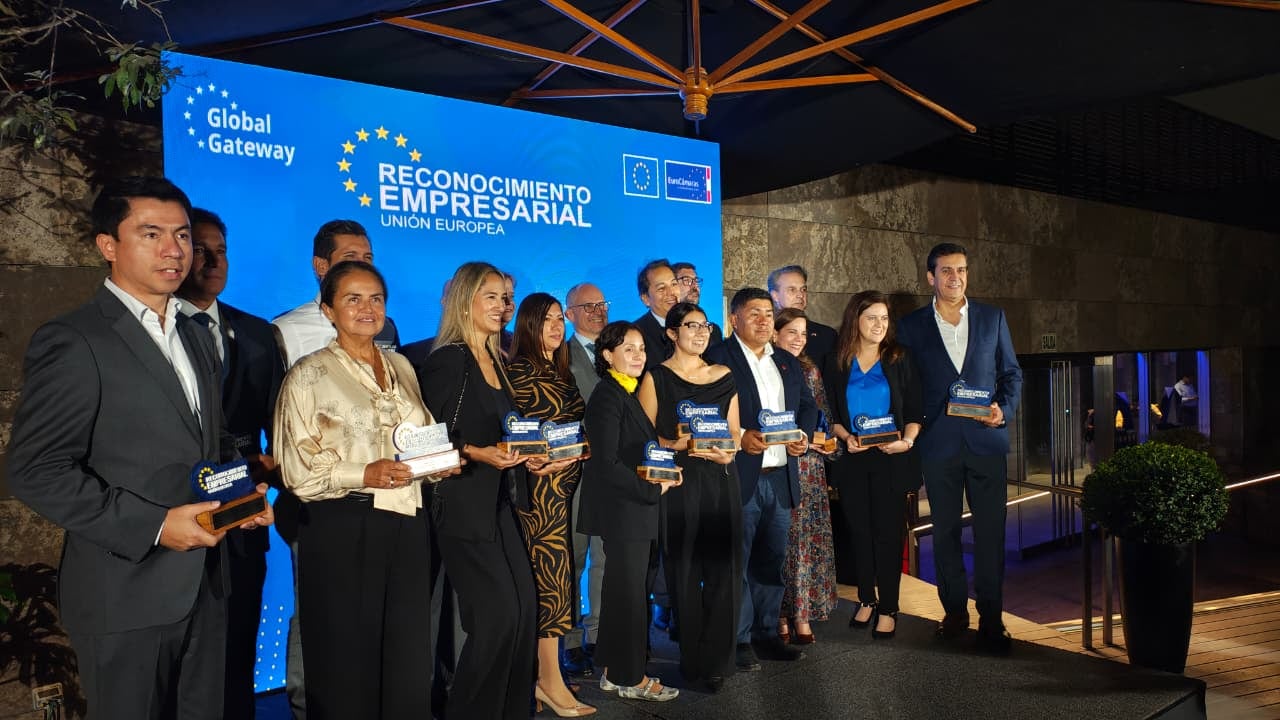 Los ganadores demostraron estándares avanzados en sostenibilidad, inclusión social y equidad de género, alineados con la estrategia Global Gateway de la Unión Europea. (Foto: Camila Vera / Gestión)