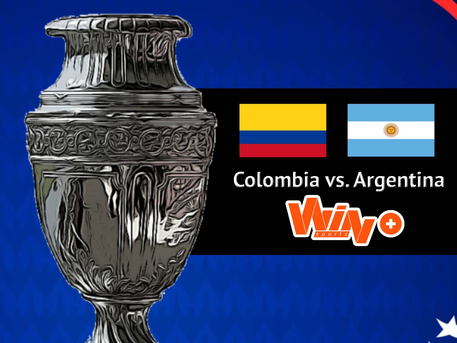 Win Sports transmitió el partido Colombia 0-1 Argentina por Copa América (14/07/2024)
