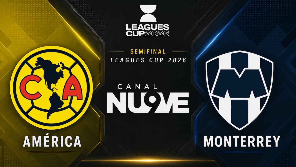 Nu9ve (Canal 9) EN VIVO GRATIS - ver partido de semifinal América vs. Monterrey EN DIRECTO ONLINE por TV abierta y Fútbol Online