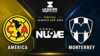 Nu9ve (Canal 9) televisó el partido América vs. Monterrey por la Leagues Cup 2026