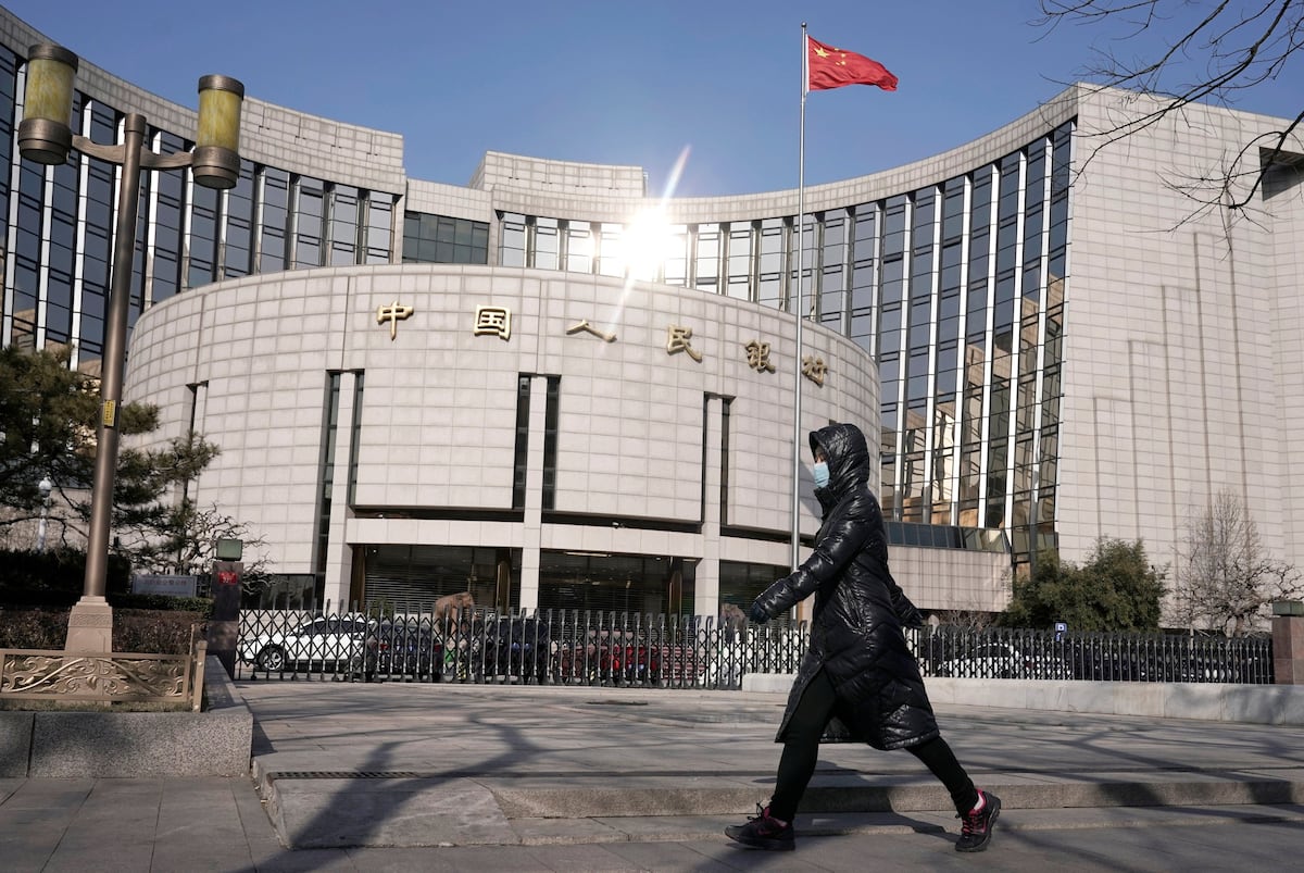Banco Popular de China. (Foto: Reuters)