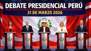 ¿Por qué canal TV ver transmisión Debate Presidencial EN VIVO del JNE 2026 hoy, 31 de marzo?