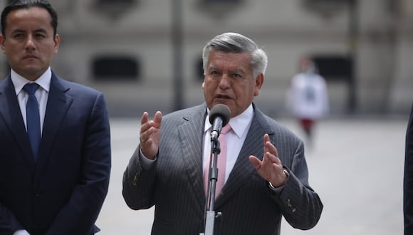 Declaraciones del gobernador regional Cesar Acuña. Fotos Britanie Arroyo. / @photo.gec