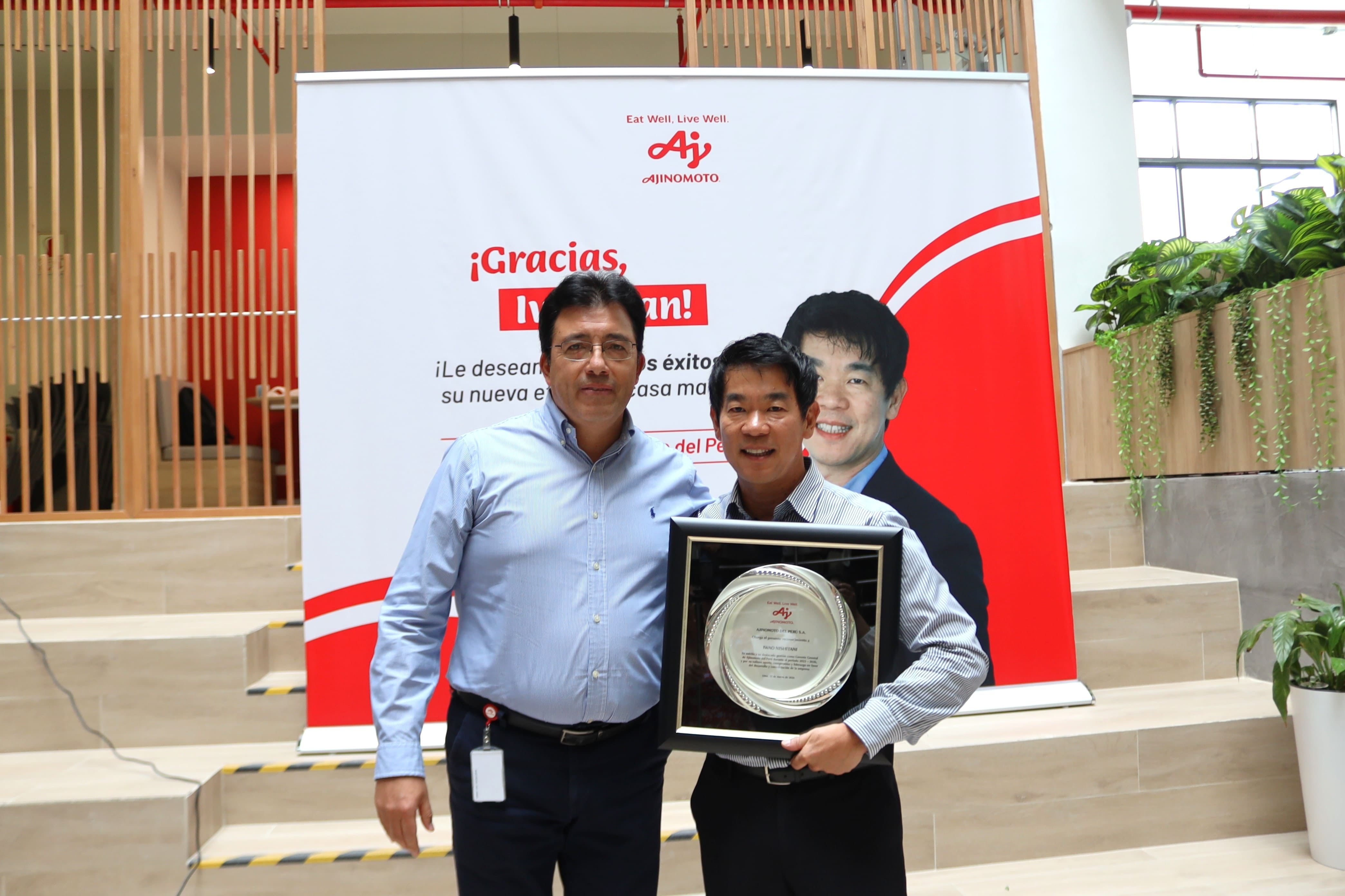 Iwao Nishitani lideró Ajinomoto del Perú durante casi cuatro años.