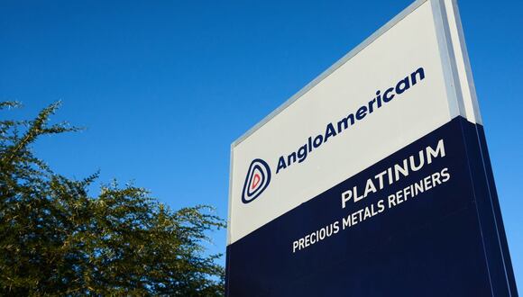 Signage for the Anglo American Platinum Ltd. plant, outside Rustenburg, South Africa, on Monday, April 29, 2024. BHP has made its $39 billion proposal to buy Anglo American in large part because the worlds biggest miner wants to grow in copper.