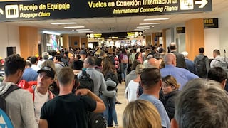 Unos mil pasajeros afectados en Perú por vuelos cancelados a Chile 