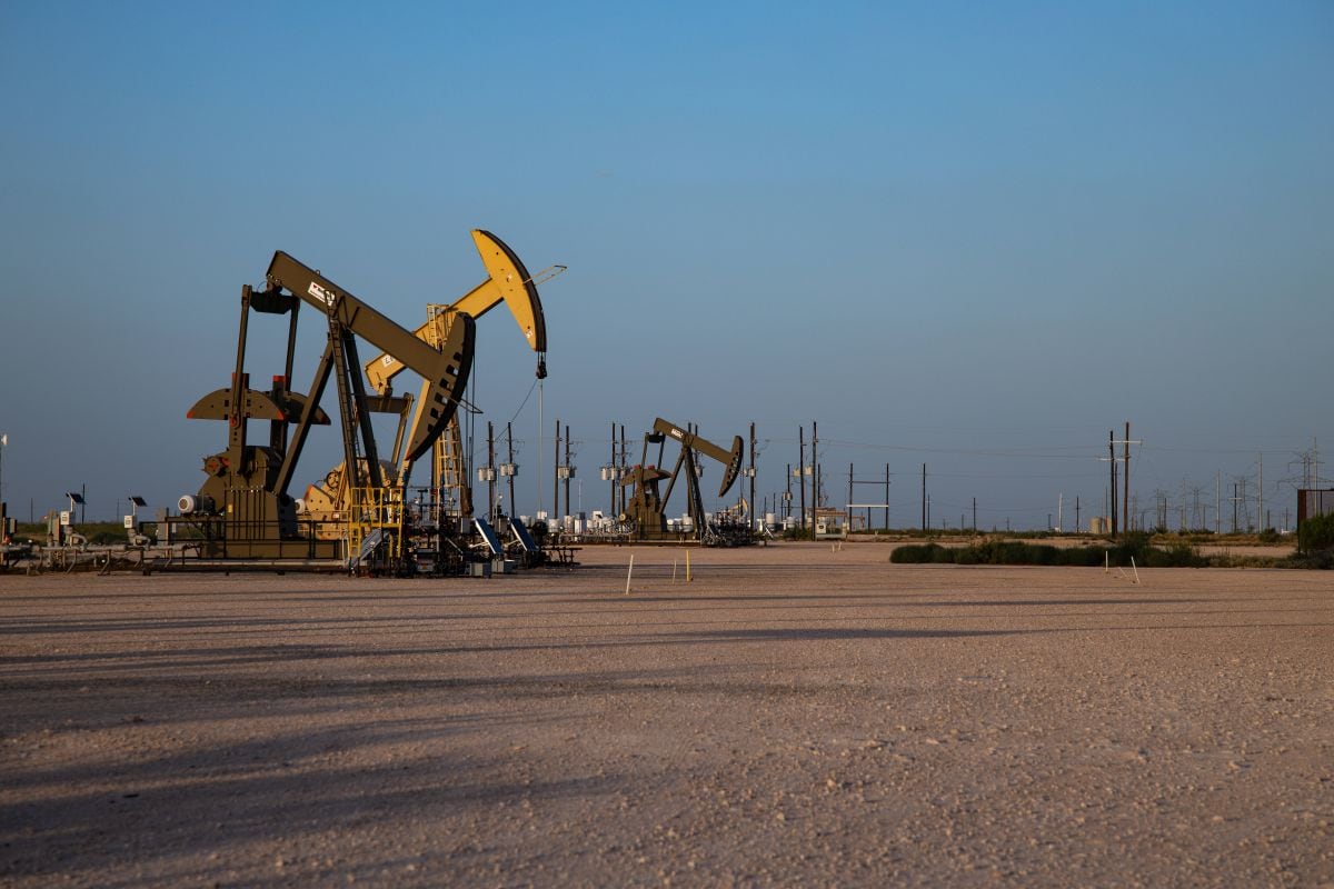 Bombas de extracción de petróleo en Midland, Texas.