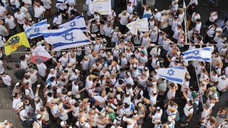Marchan en Israel para exigir el retorno de judíos a Gaza