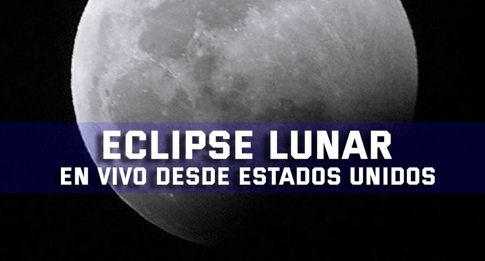 Cómo se vio el eclipse lunar del 25 de marzo, desde USA MIX GESTIÓN