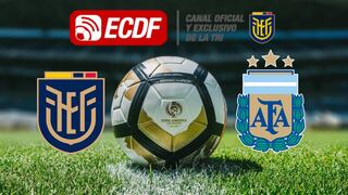 El Canal del Fútbol transmitió Argentina vs. Ecuador por TV y Online