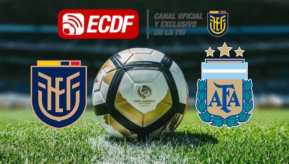 Señal oficial de El Canal del Fútbol (ECDF) EN VIVO y EN DIRECTO para ver el duelo entre Ecuador vs. Argentina por amistoso internacional con miras al debut de la Copa América 2024. (Foto: ECDF)