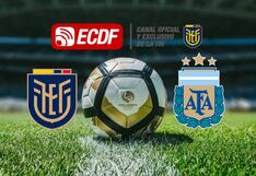 El Canal del Fútbol transmitió Argentina vs. Ecuador por TV y Online