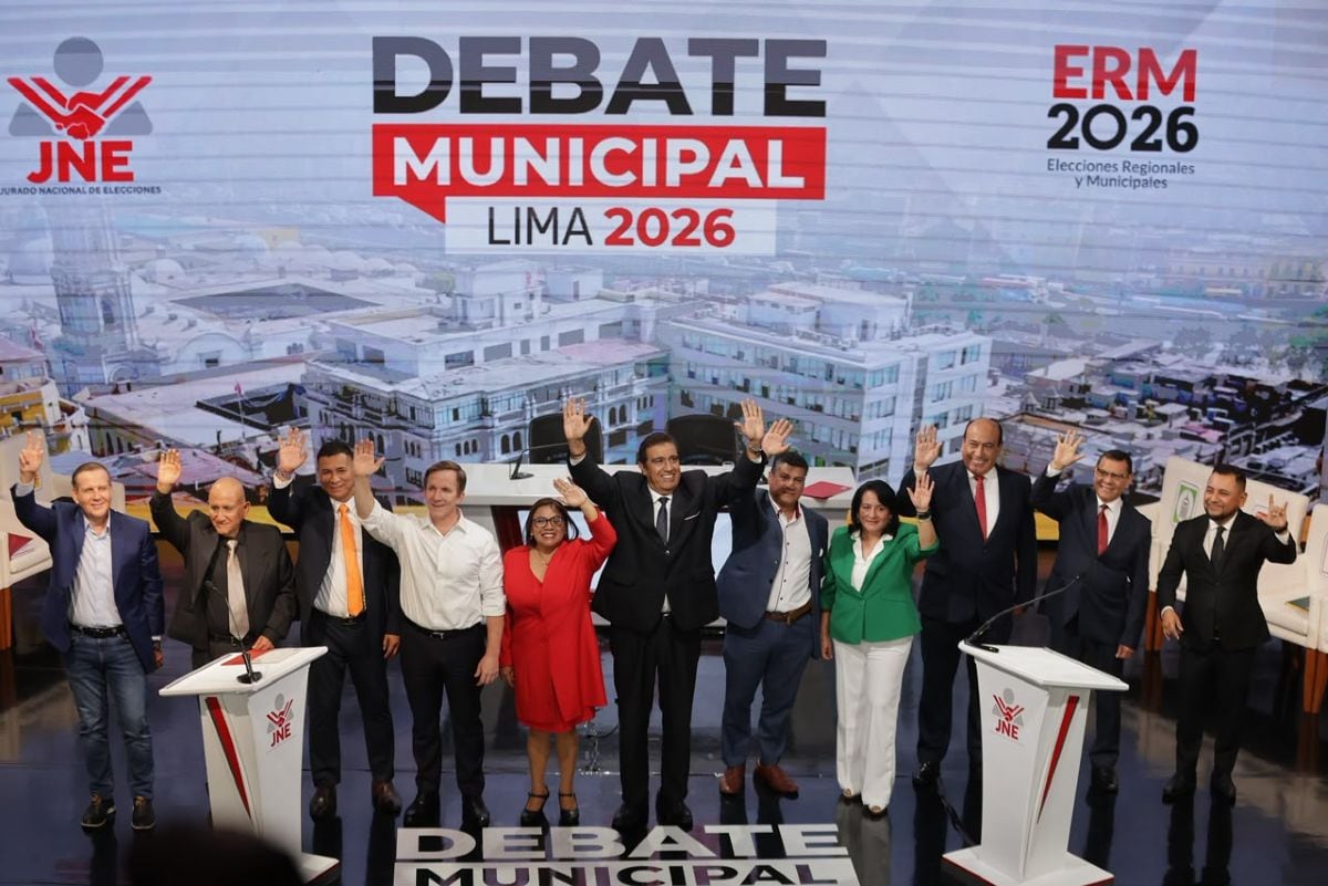 Candidatos a la alcaldía de Lima presentaron sus planes en debate del JNE