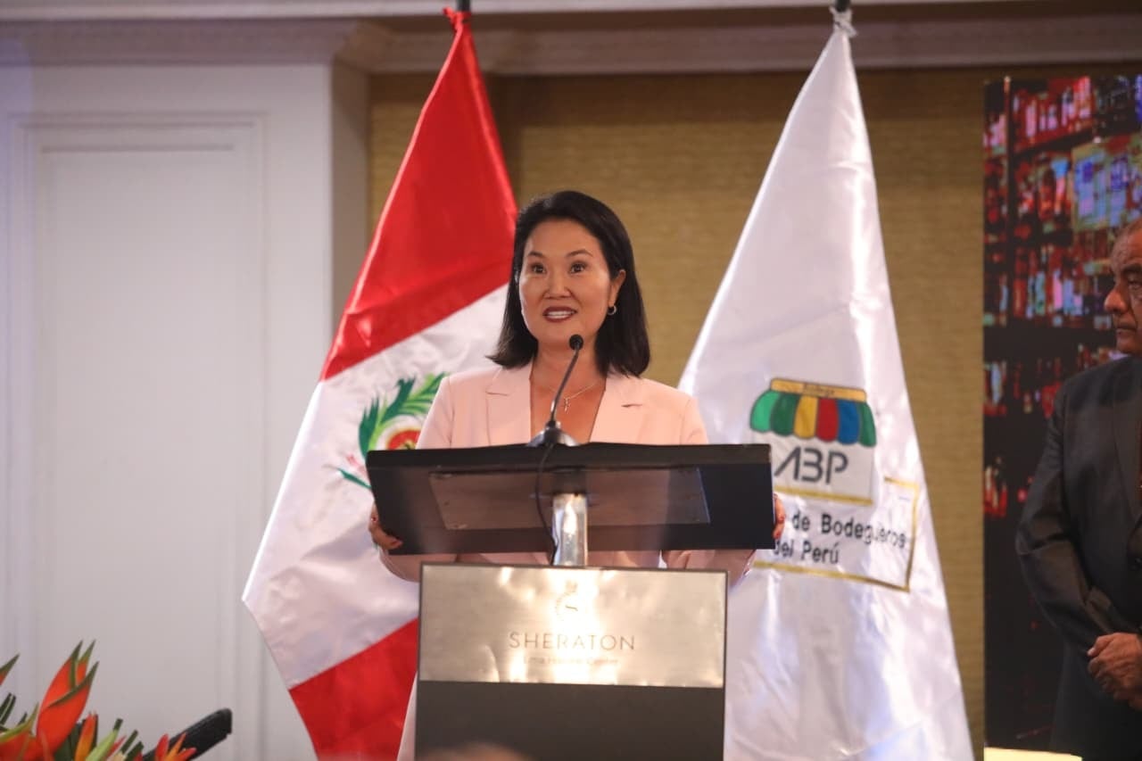 La presidenta Keiko Fujimori participó en la ceremonia oficial por el Día del Bodeguero. (Foto: Antonio Melgarejo / GEC)