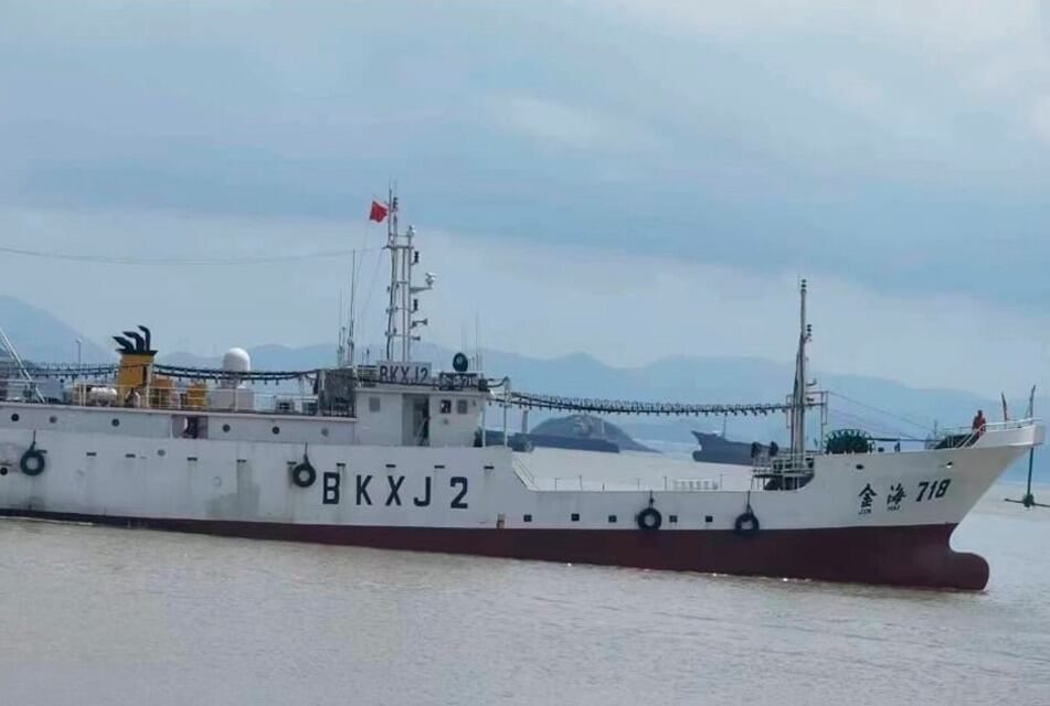 Embarcaciones chinas incumpliríian la normativa de monitoreo establecida por el Perú. Foto: Andina