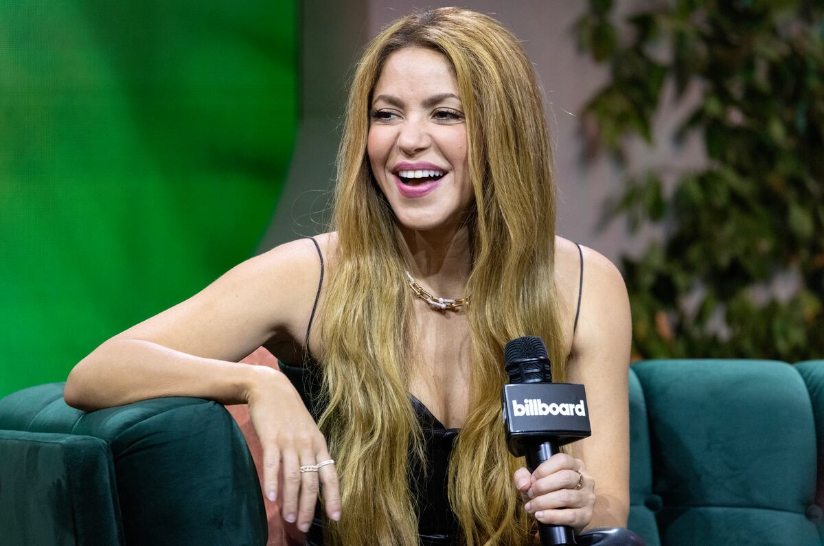 La cantante colombiana Shakira en el evento "Hits don't lie: The Superstar Q&A With Shakira" durante el Billboard Latin Music Week Press Conference en Florisa. (Foto: EFE/EPA/CRISTOBAL HERRERA-ULASHKEVICH)