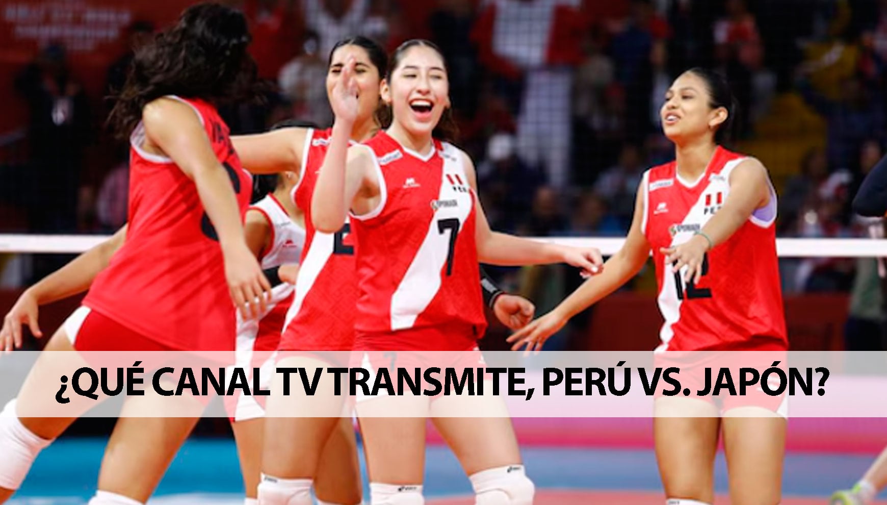 Las 'Matadorcitas' juegan ante Japón por el pase a la semifinal del Mundial de Vóley Sub 17 en el Coliseo Dibós. (Foto: Composición Mix)