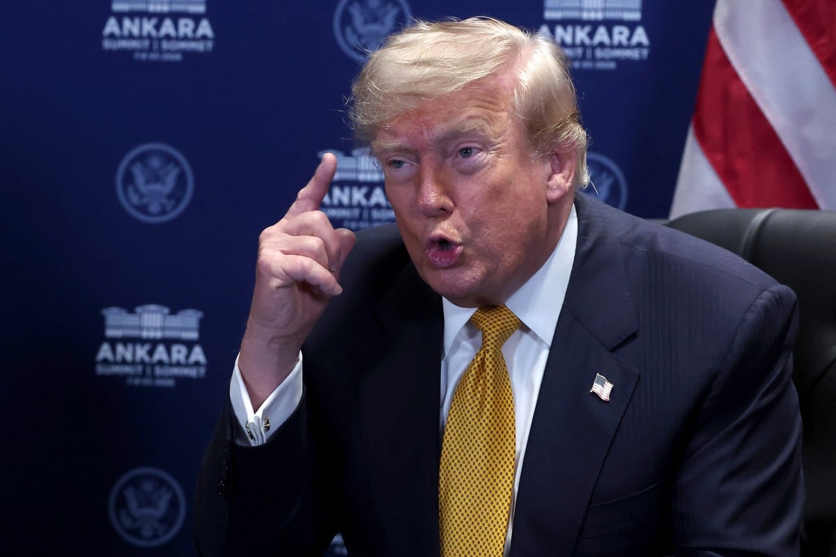 La ciudadanía por nacimiento en Estados Unidos vuelve al centro del debate tras el nuevo pedido de Donald Trump ante la Corte Suprema (Foto: Filip Singer / POOL / AFP)