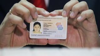Congreso: proponen que carné universitario tenga vigencia de dos años