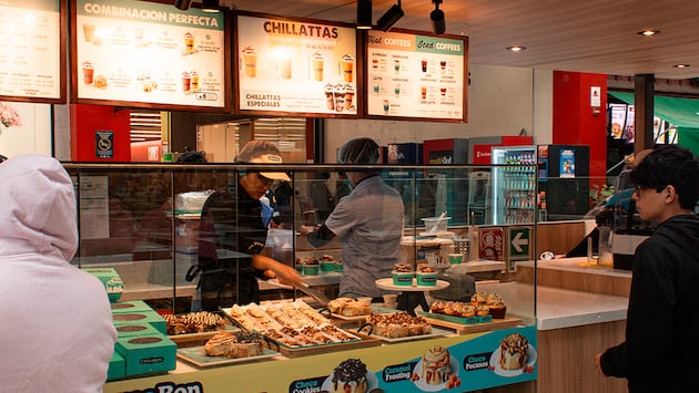 El portafolio de Cinnabon, marcado por los rollos dulces de canela, cambiará notablemente. (Foto: Cinnabon Perú).