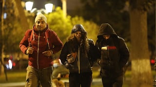Noches limeñas registran temperaturas extremadamente frías de hasta 8.4°C, alerta el Senamhi