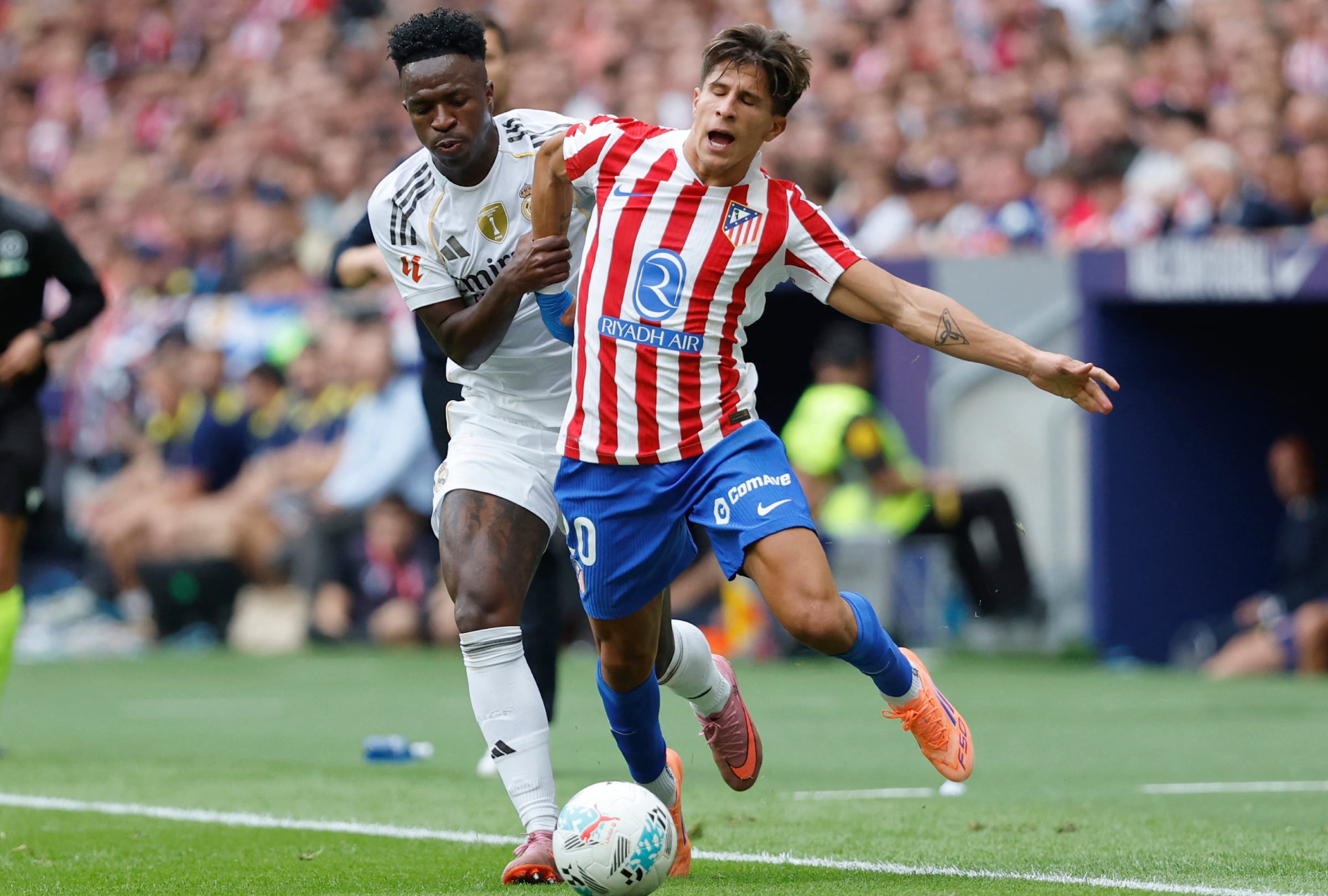 YEDA (ARABIA SAUDITA), 08/01/2026.- Lista de canales de televisión para seguir el partido entre Real Madrid y Atlético Madrid este jueves 8 de enero por la semifinal de la Supercopa de España 2026. FOTO DE ÓSCAR DEL POZO PARA AFP