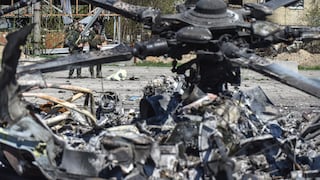Ucrania, ¿el cementerio de los helicópteros?