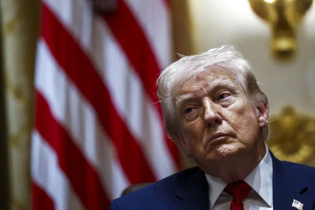 Donald Trump aparece en el diseño de las monedas conmemorativas de un dólar emitidas por Estados Unidos por el 250 aniversario de su independencia. Foto: EFE.