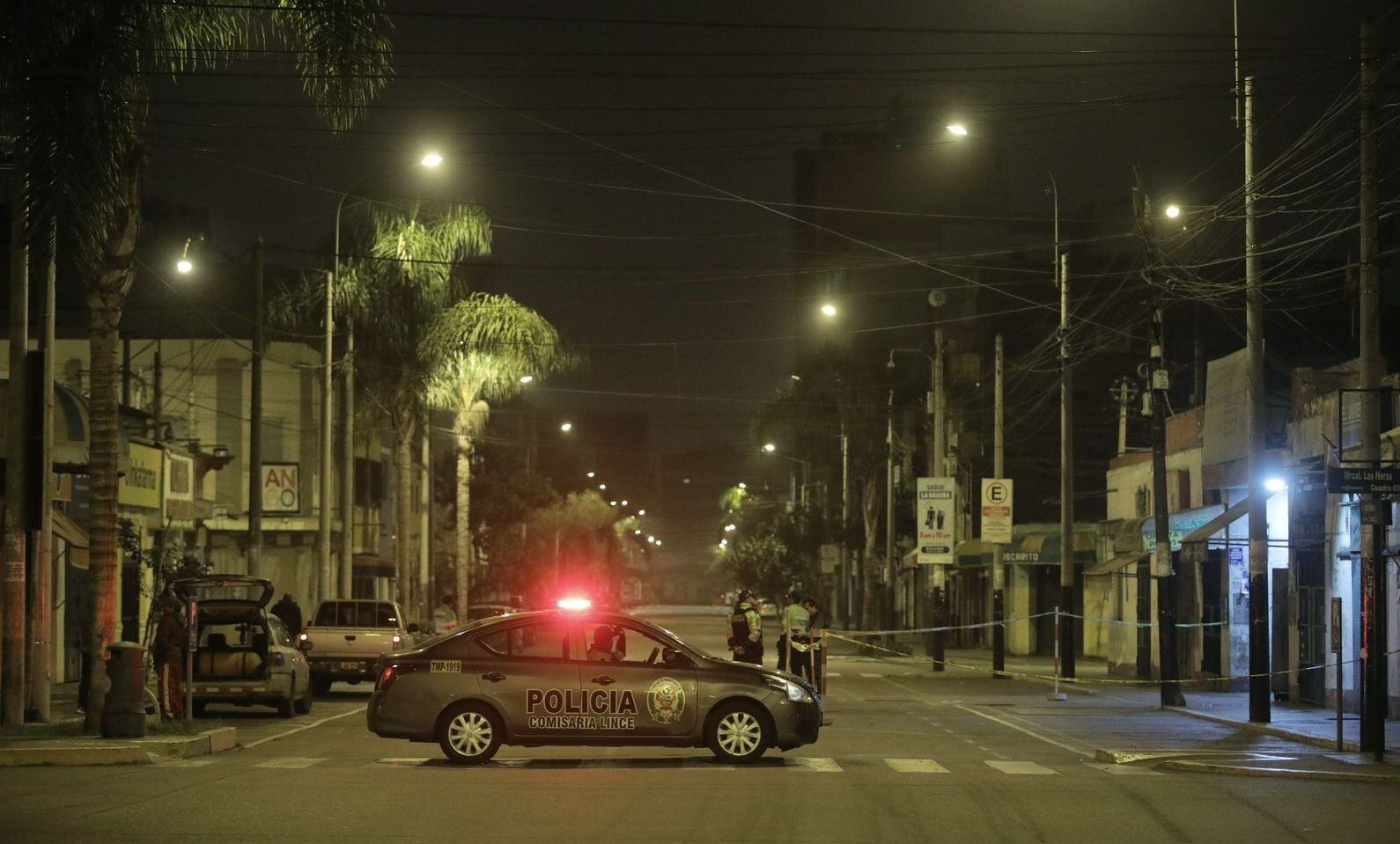 El estado de emergencia en Lince se da ante elevada criminalidad.