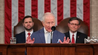 El rey Carlos III pide ante el Congreso de EE.UU. apoyo a Ucrania y defiende el papel de la OTAN