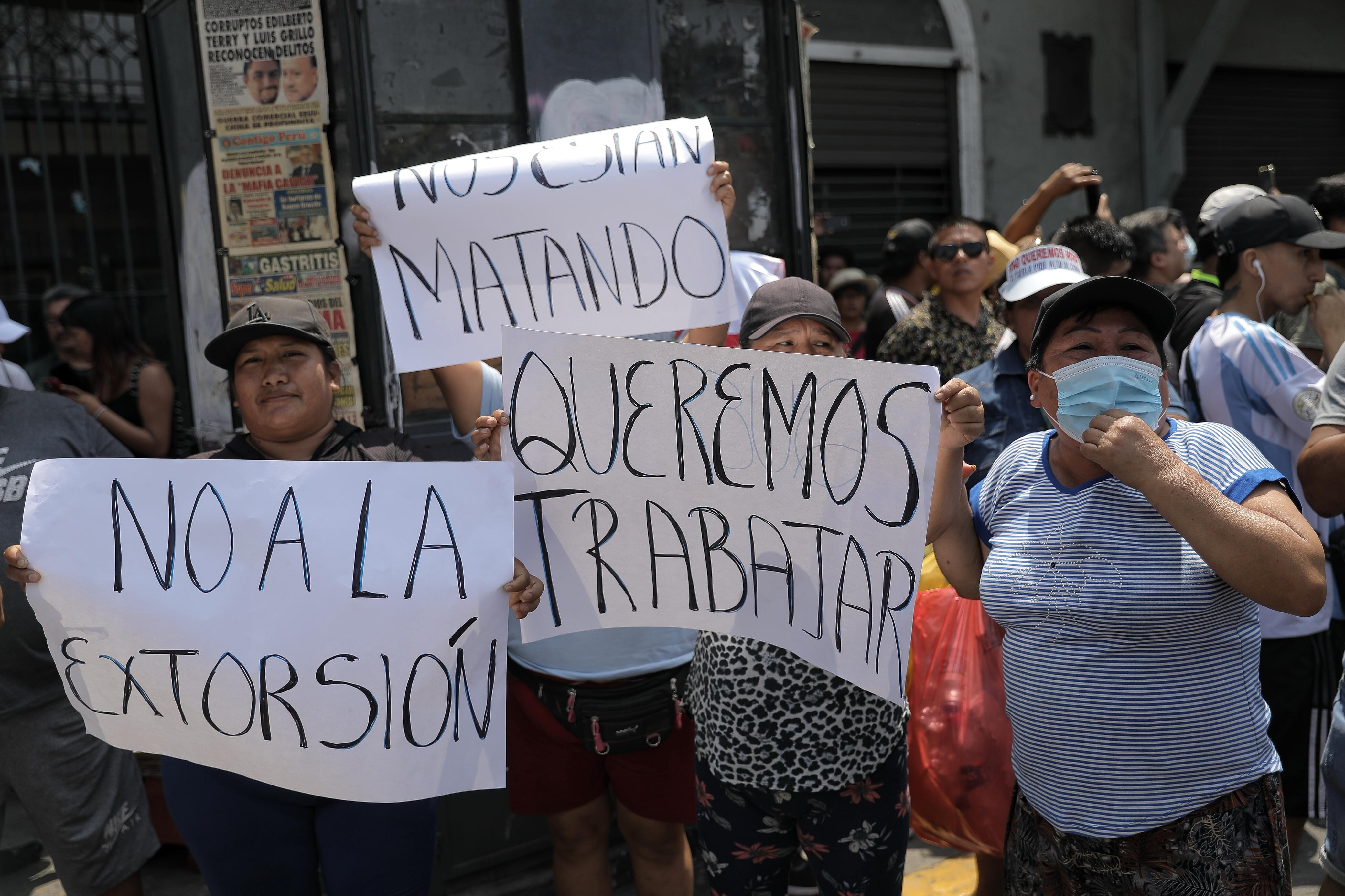 Paro de transportistas hoy jueves 10 de abril. Foto: Joel Alonso/ @photo.gec