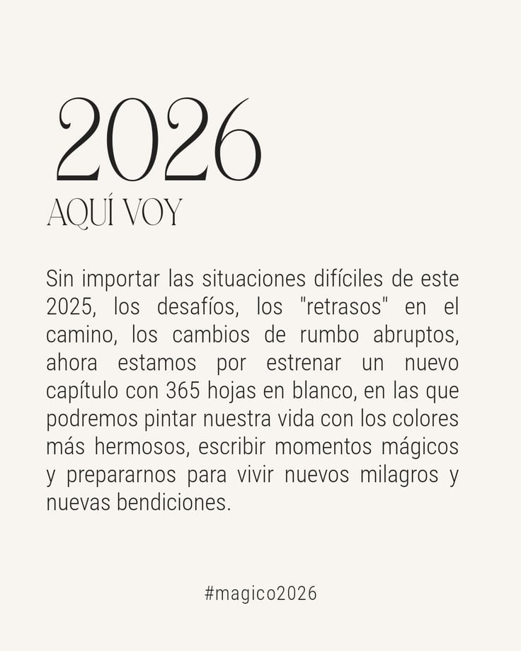 Selecciona una de estas 20 tarjetas de ¡Feliz Año Nuevo 2026! para descargar e imprimir y poder compartirla con tus seres queridos. (Foto: Pinterest)