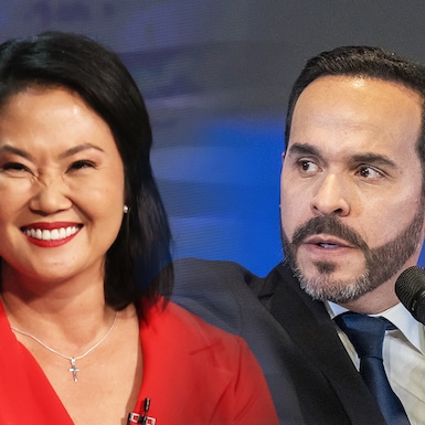 Keiko Fujimori y Abelardo de la Espriella