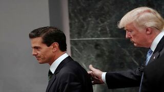 Trump y Peña Nieto acuerdan no hablar en público de muro para aliviar tensión
