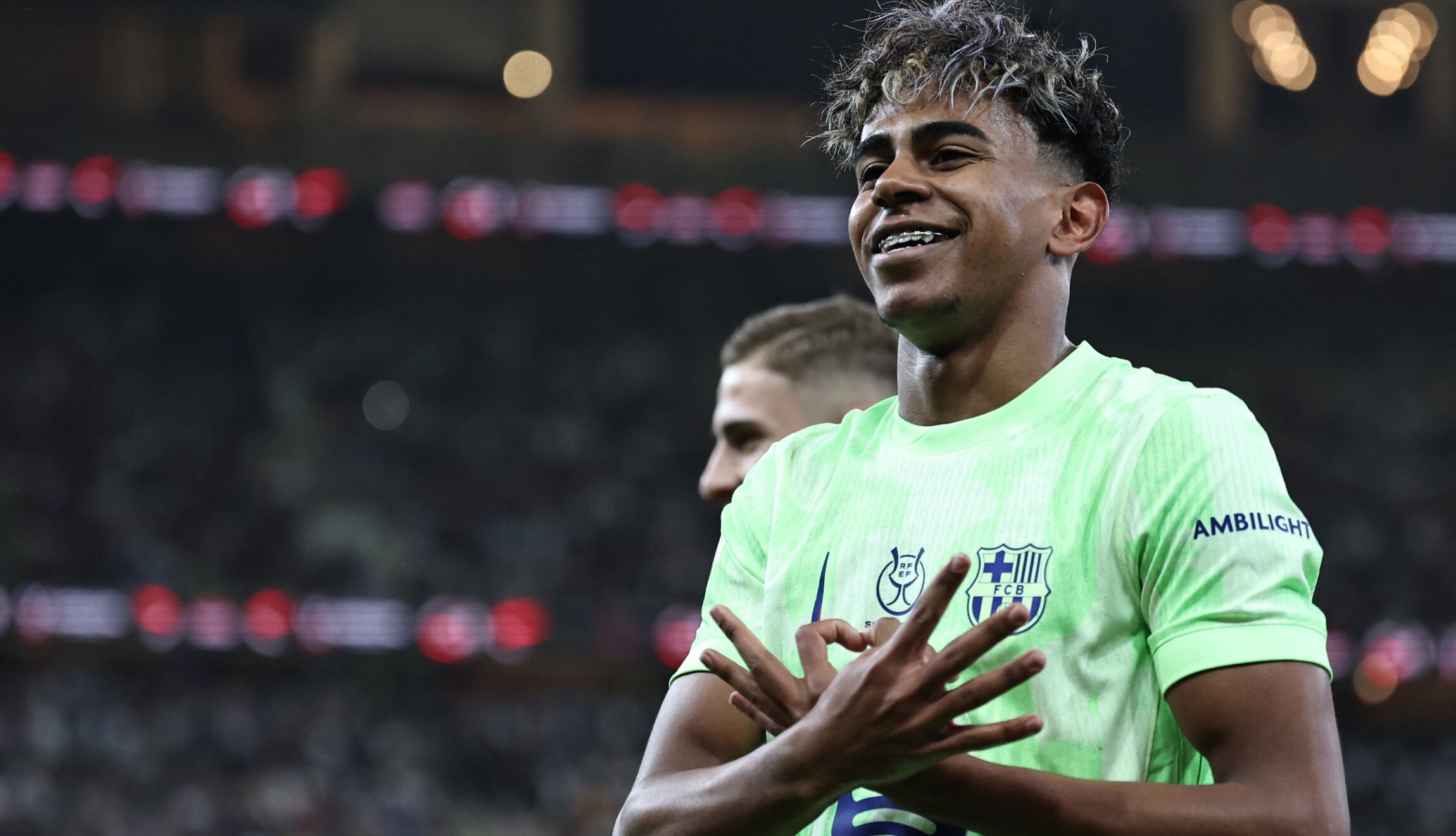 Con goles de Gavi y Lamine Yamal, Barcelona venció al Athletic Club y clasificó a la final de la Supercopa de España 2025. (Foto: AFP)