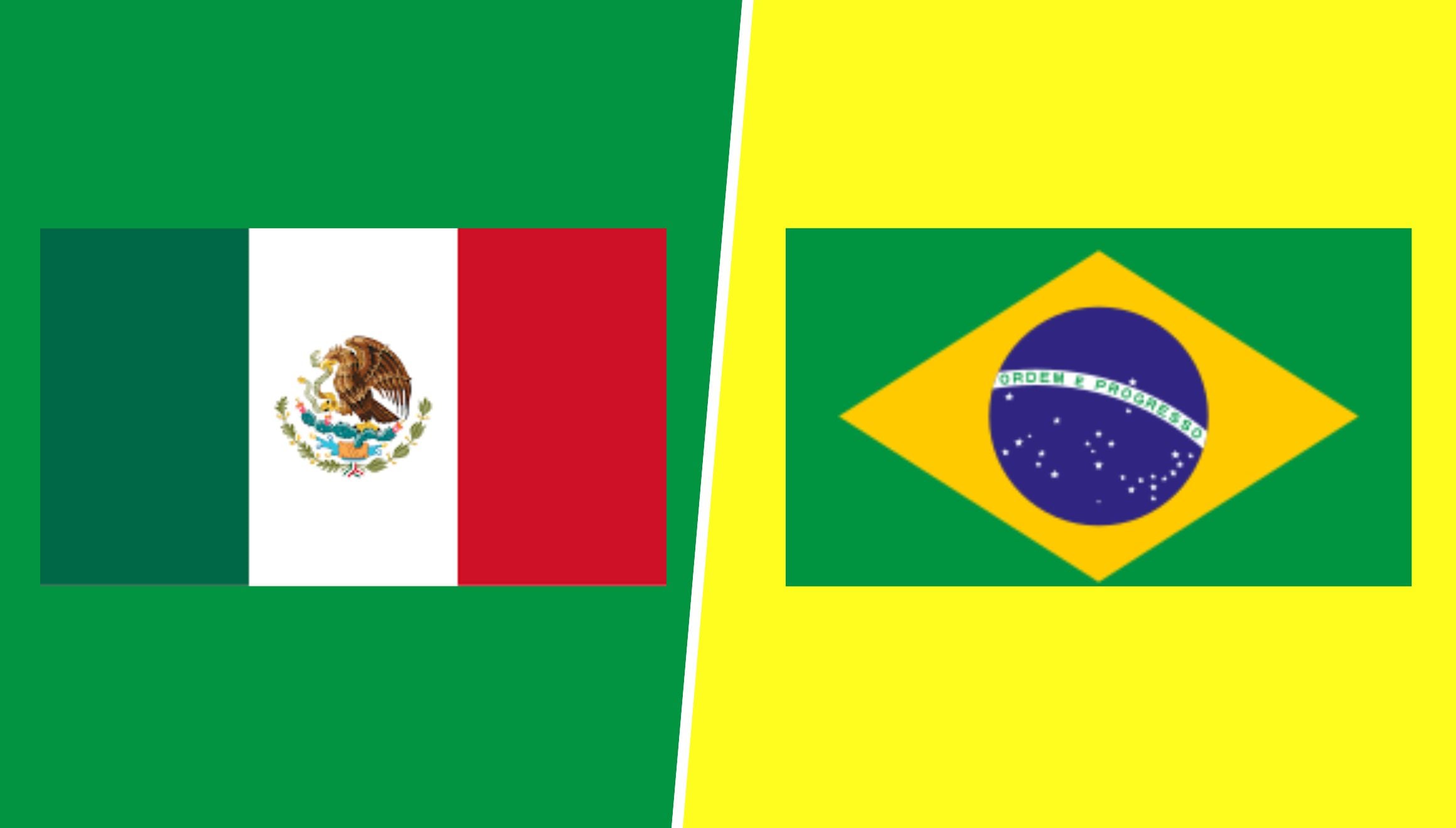 Canal 9 transmite el partido entre México vs. Brasil EN VIVO por televisión y señal online, este domingo 8 de marzo por el Clásico Mundial de Béisbol 2026. (Foto: Composición Mag)