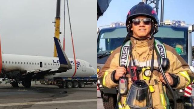 Confirman muerte de bombero que sobrevivió al accidente en el aeropuerto Jorge Chávez