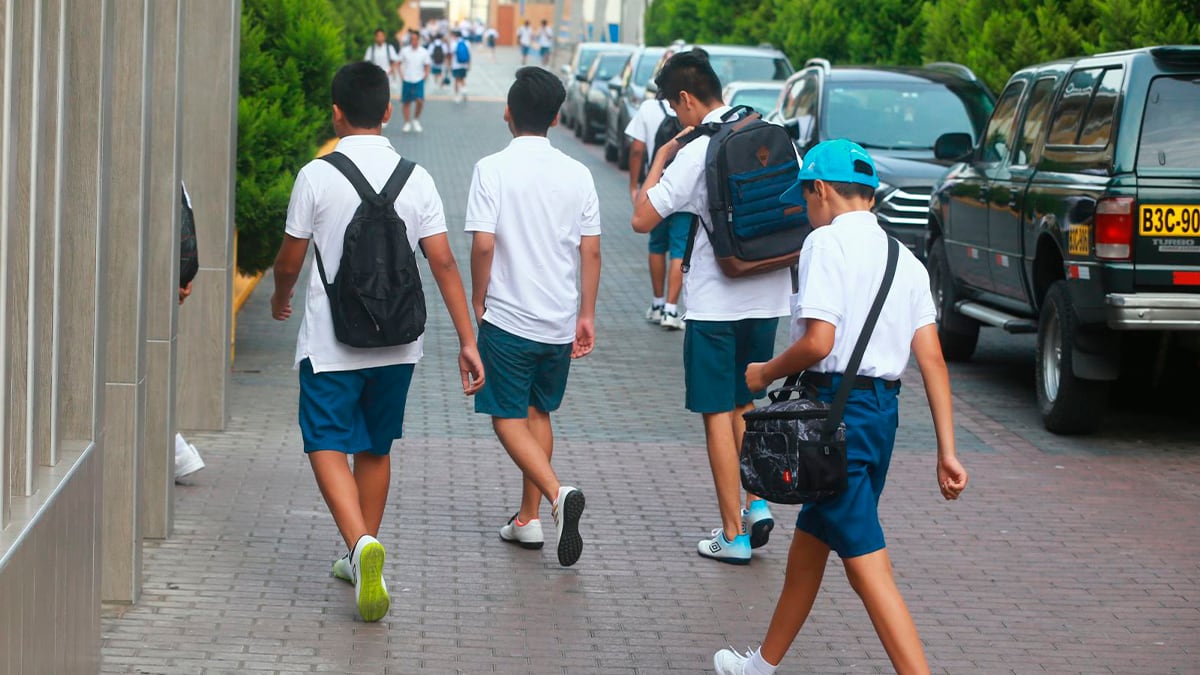Medidas pedagógicas asegurarán la recuperación de horas de clase en colegios que serán locales de votación. | Foto: Andina