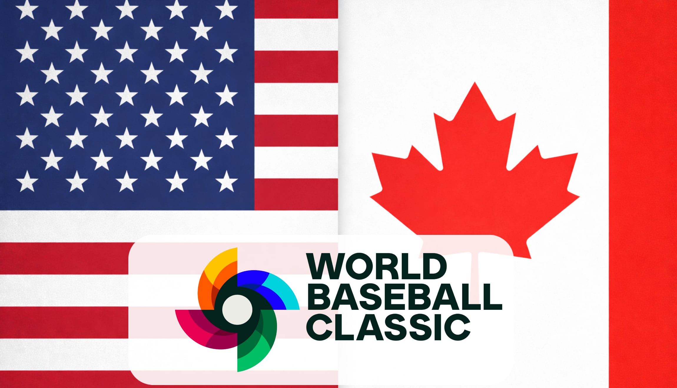 Consulta los horarios y canales que transmiten el juego del Team USA vs. Canadá EN VIVO, este viernes 13 de marzo de 2026, por el Clásico Mundial de Béisbol. (Foto: Imagen creada por Gestión Mix utilizando la IA de Chat GPT)