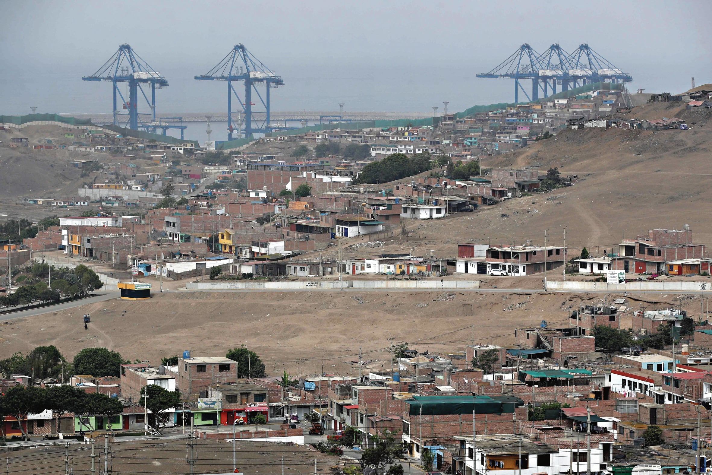En Chancay podría establecerse una zona económica especial. Foto: EFE/Paolo Aguilar
