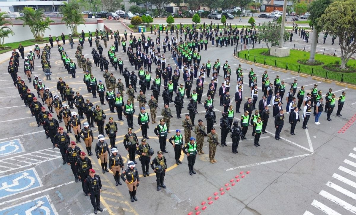 El proyecto presupuestal del Mininter contempla inversiones en unidades especializadas, comisarías, investigación criminal y equipamiento para fortalecer la capacidad operativa de la Policía Nacional. Foto: Mininter.