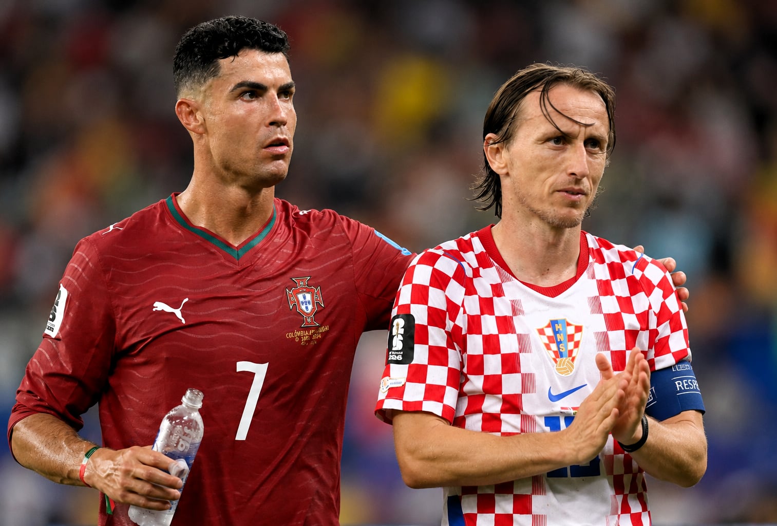 Cristiano Ronaldo y Luka Modric. Foto: composición.